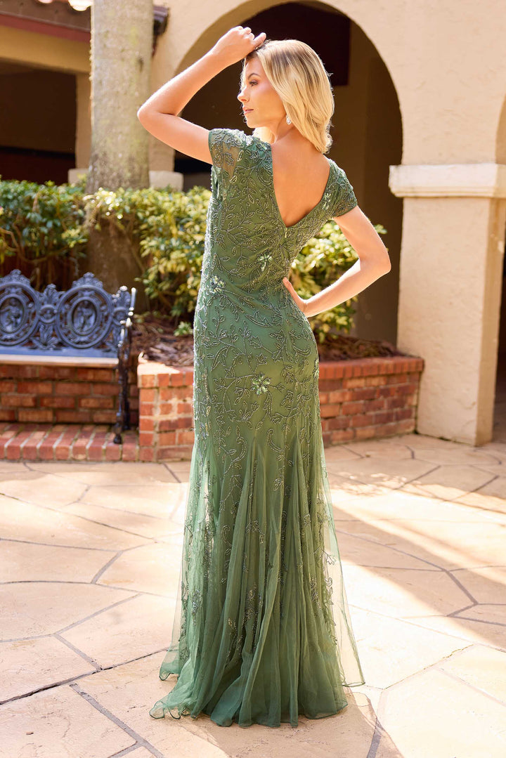 Primavera Couture 13133 Beaded Lace Mother of the Bride Dress