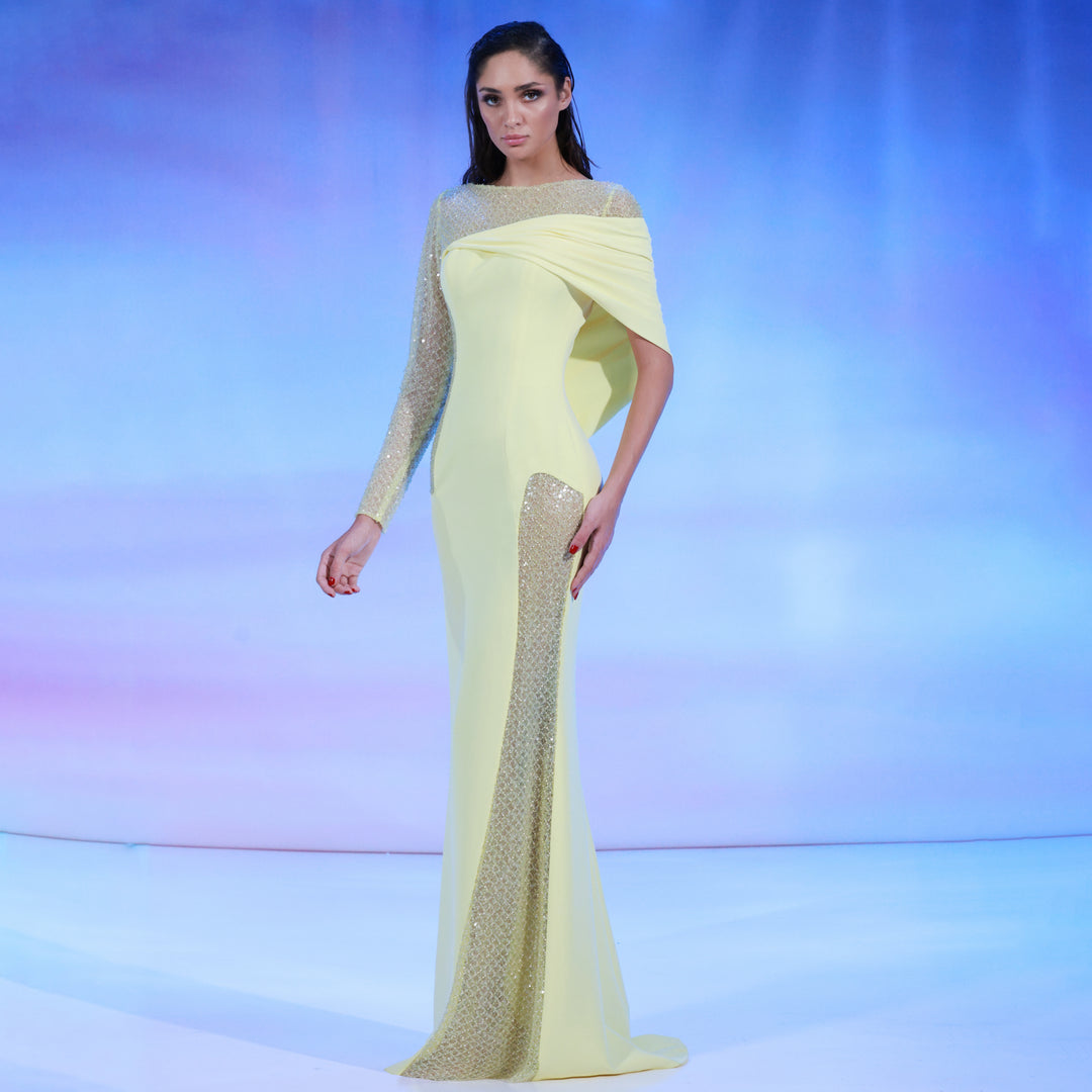 REVERIE COUTURE SS168 DRESS - FOSTANI.com
