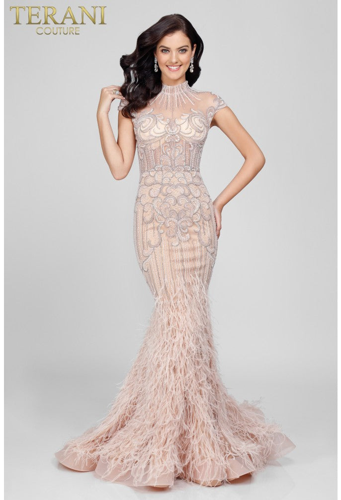 Terani 1721GL4446 Dress - FOSTANI.com
