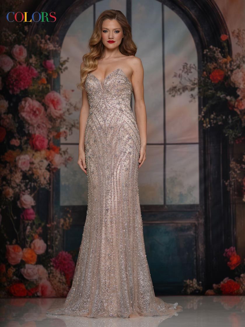 Colors 3912 Dress - FOSTANI.com