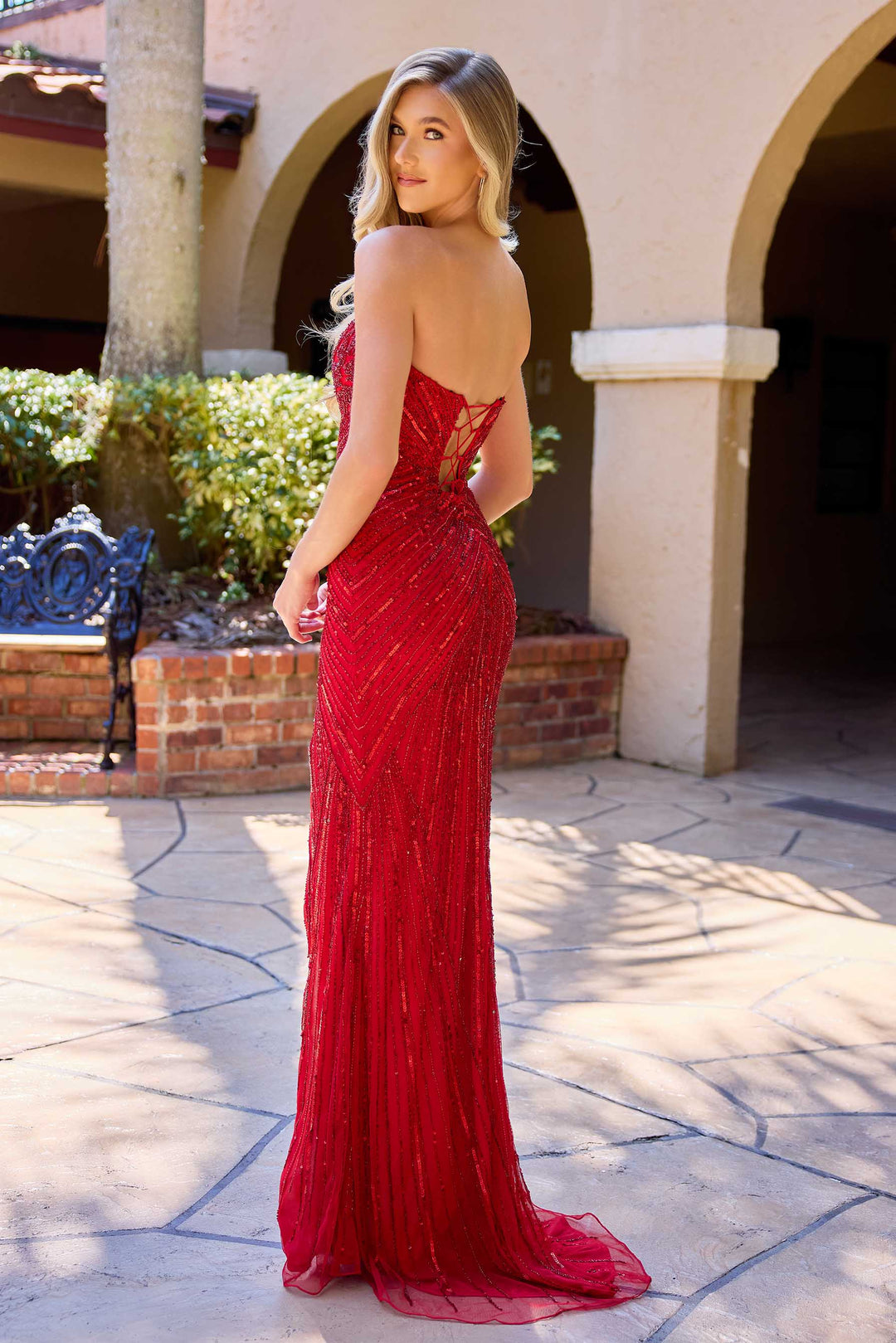 Primavera Couture 4309 Strapless Prom 2026 Dress
