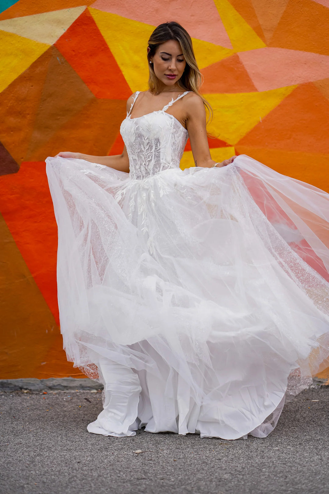 Lara 51042 dress - FOSTANI.com