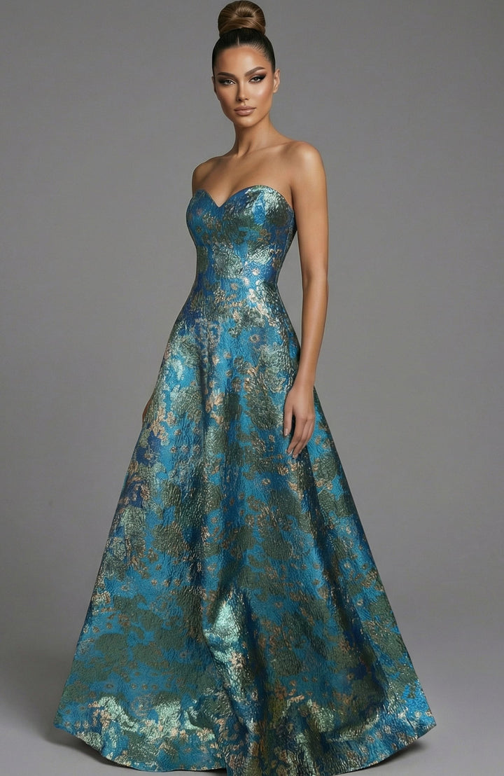 Jovani 51694 Strapless Sweetheart Ball Gown