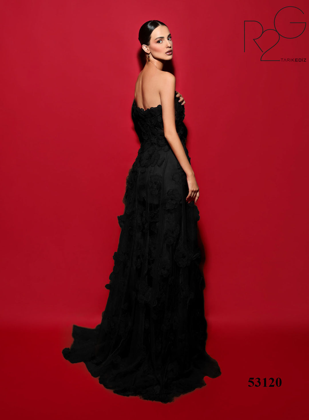 TARIK EDIZ 53120 DRESS - FOSTANI