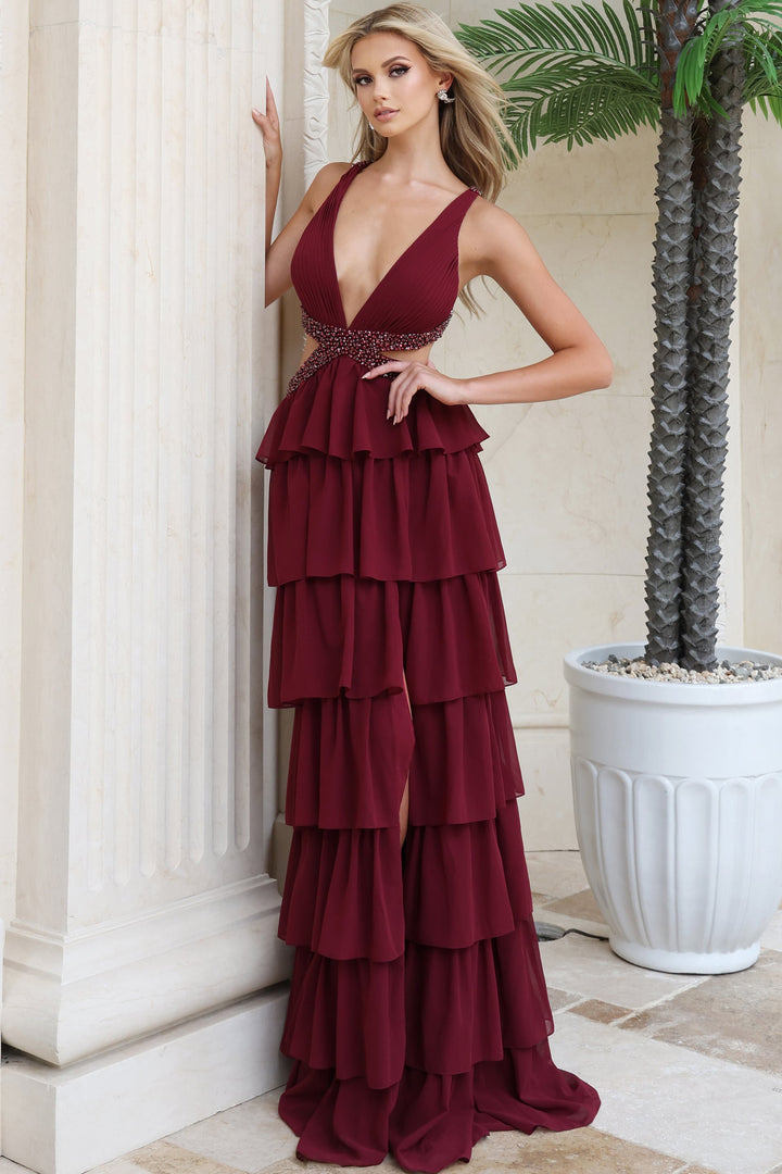 Jovani 54029 prom dress - 3-quarter view