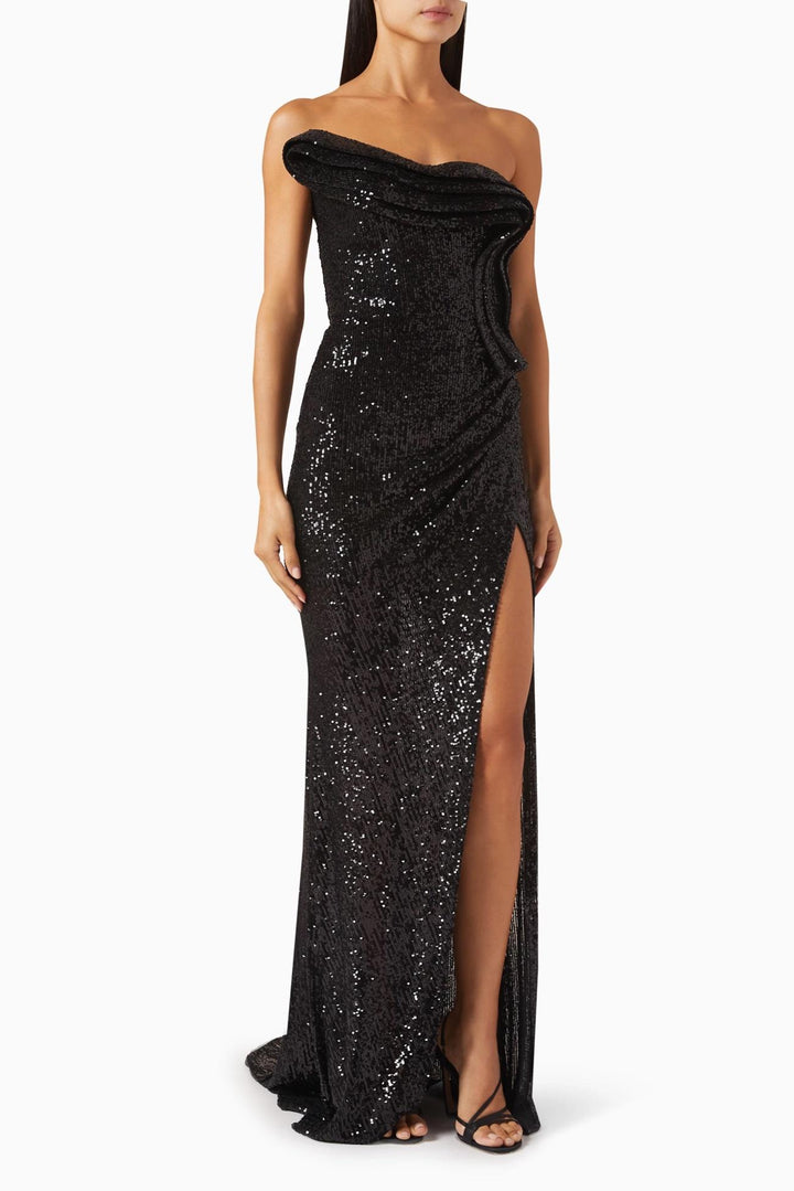 NICOLE BAKTI 7038  Dress - FOSTANI.com