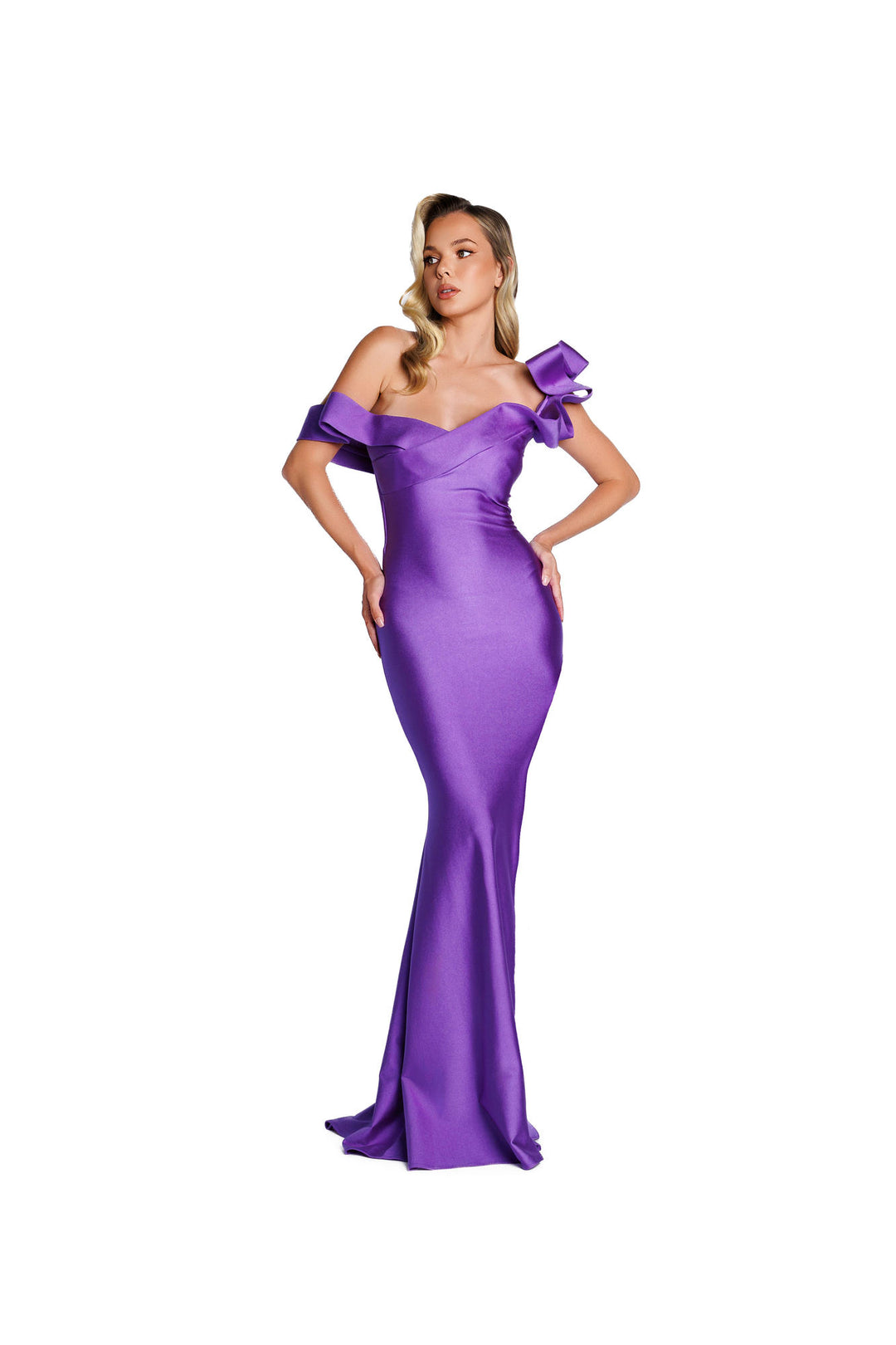 NICOLE BAKTI 7411 Dress - FOSTANI.com