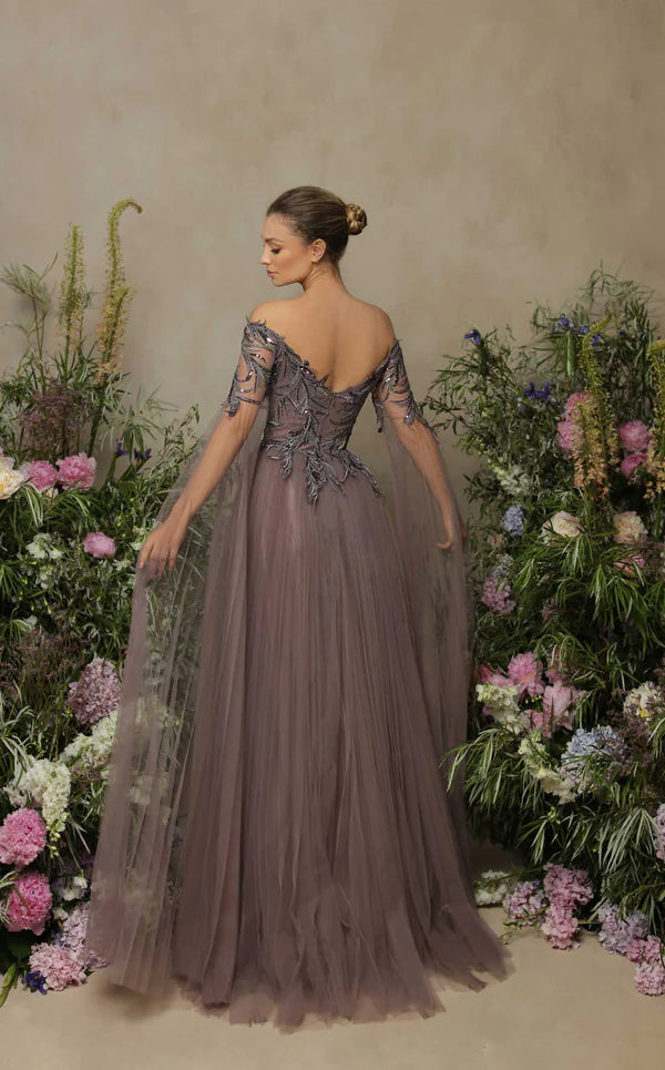 Tarik Ediz 98077 Dress - FOSTANI.com