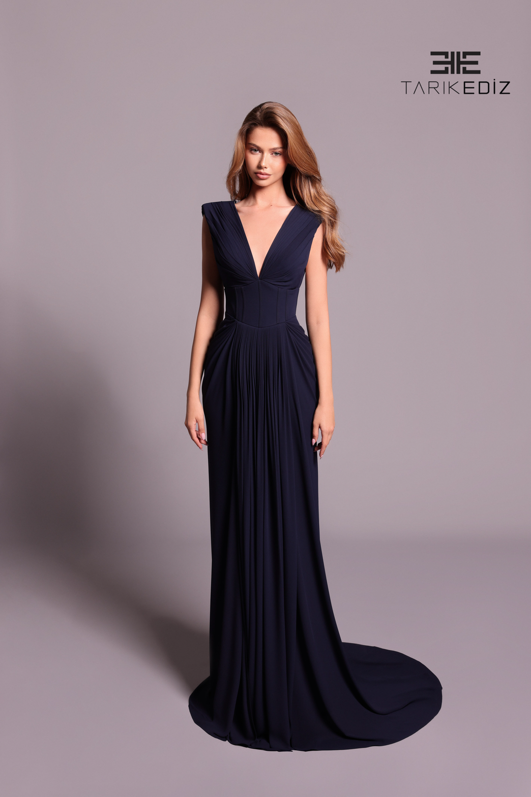 Tarik Ediz 99073 Dress - FOSTANI.com
