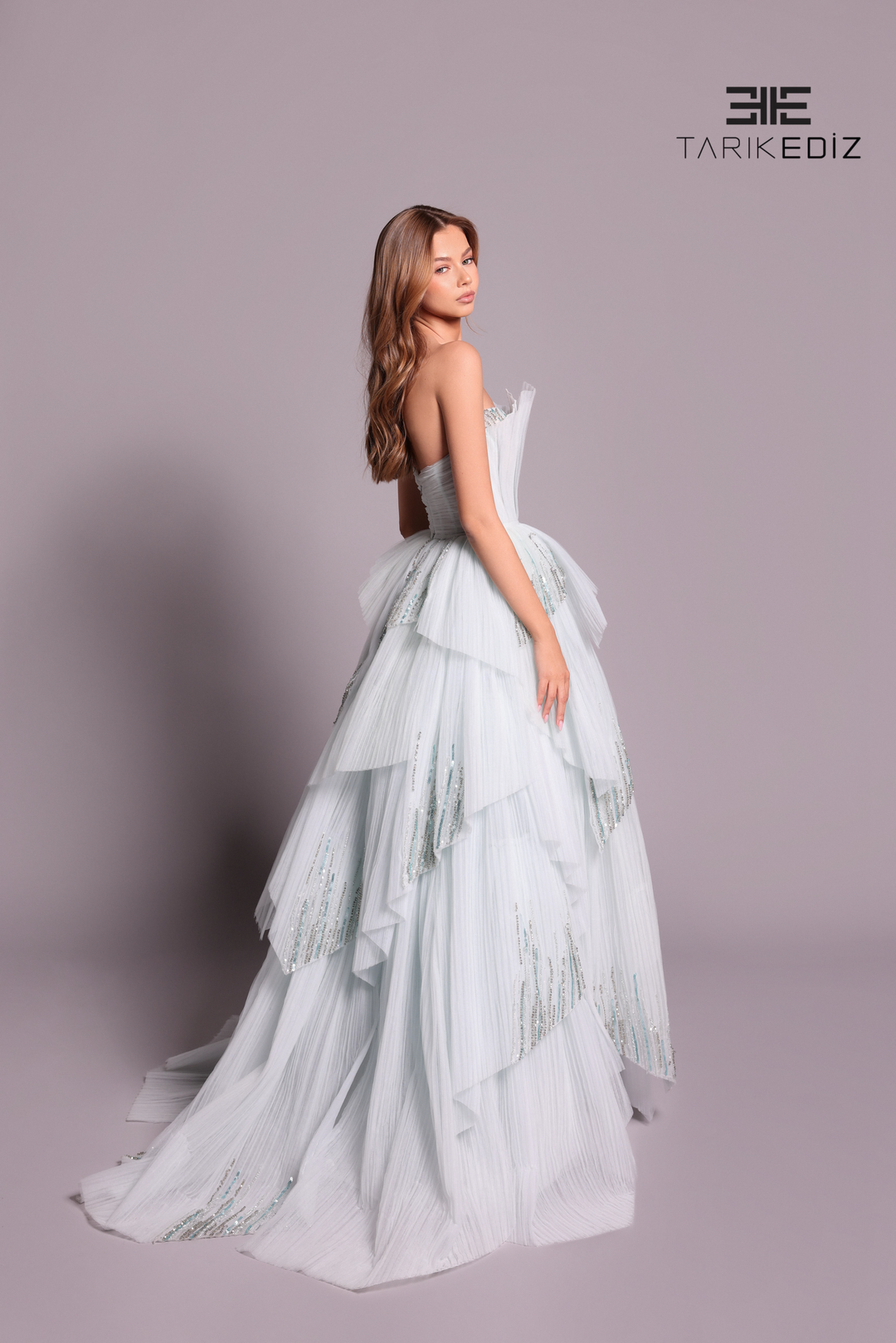Tarik Ediz 99157 Dress - FOSTANI.com