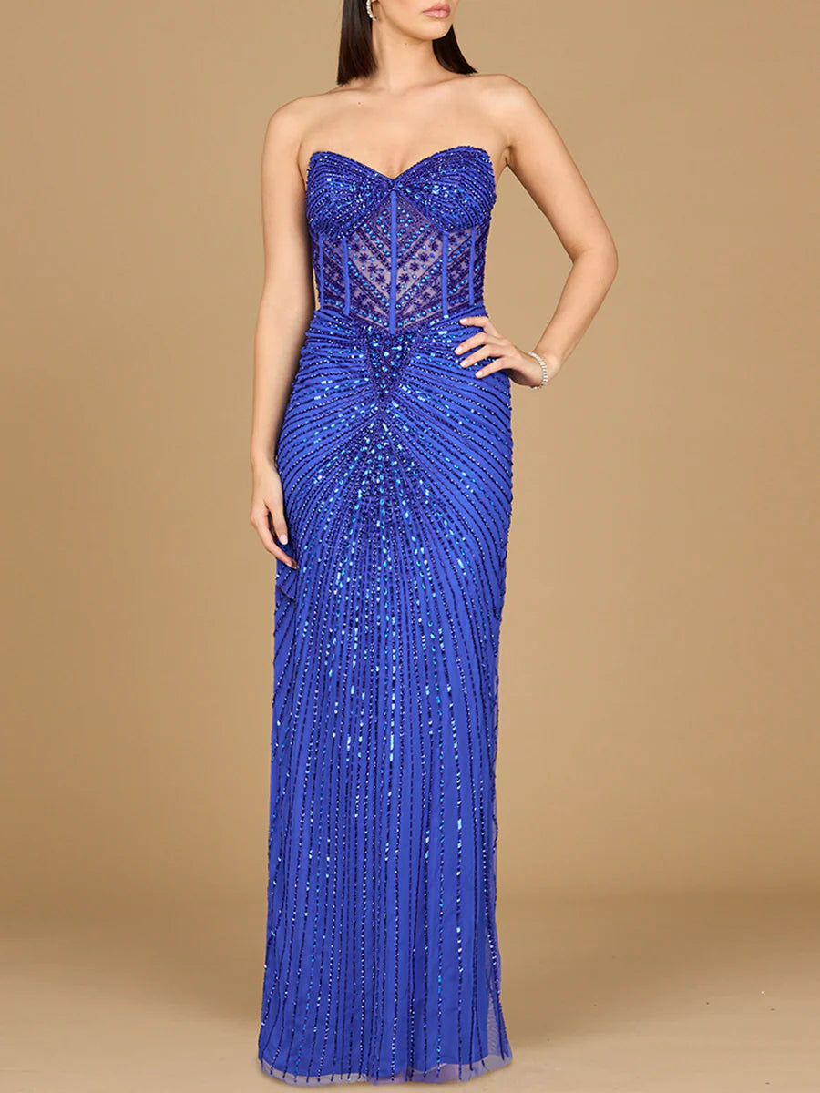 Lara 9953  Dress - FOSTANI.com