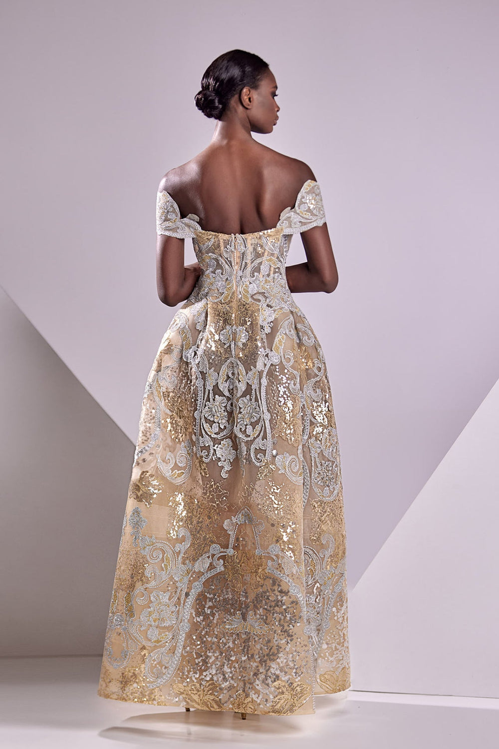 Edward Arsouni Couture 918 Dress - FOSTANI.com