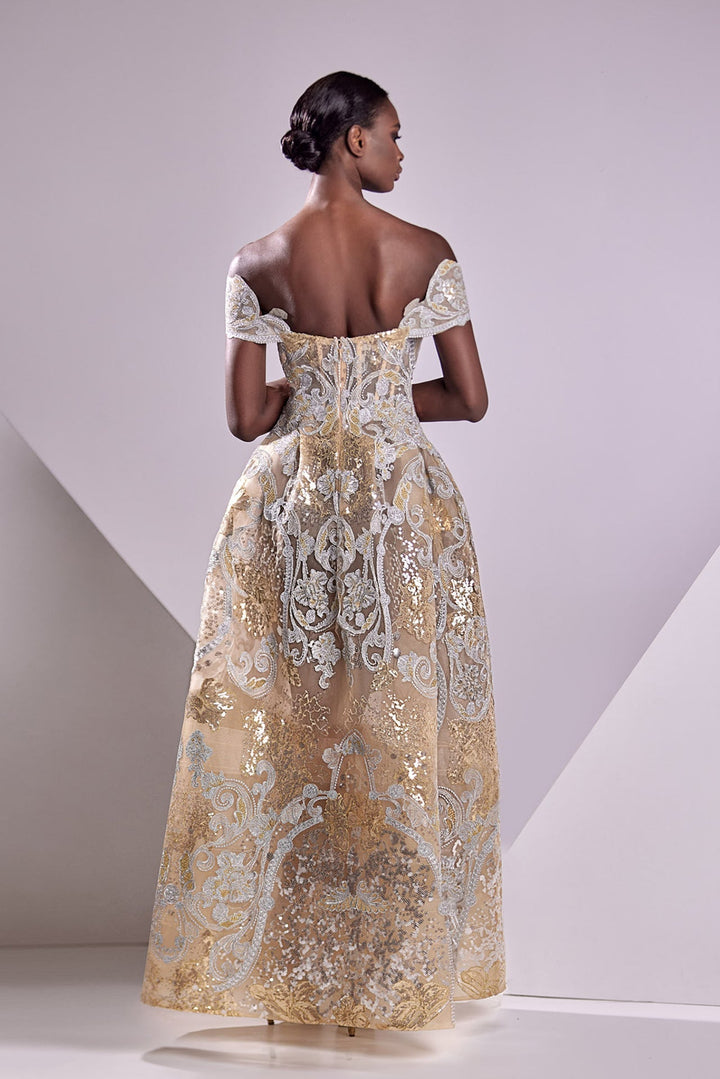 Edward Arsouni Couture 918 Dress - FOSTANI.com