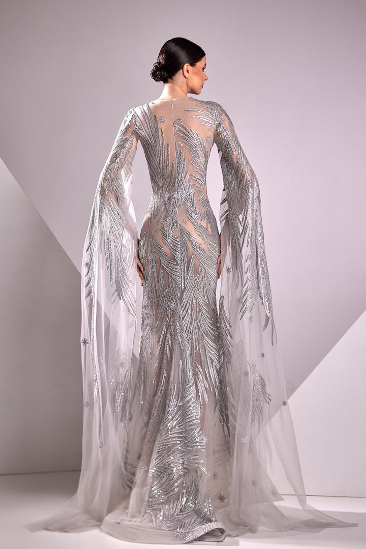 Edward Arsouni Couture 919 Dress - FOSTANI.com