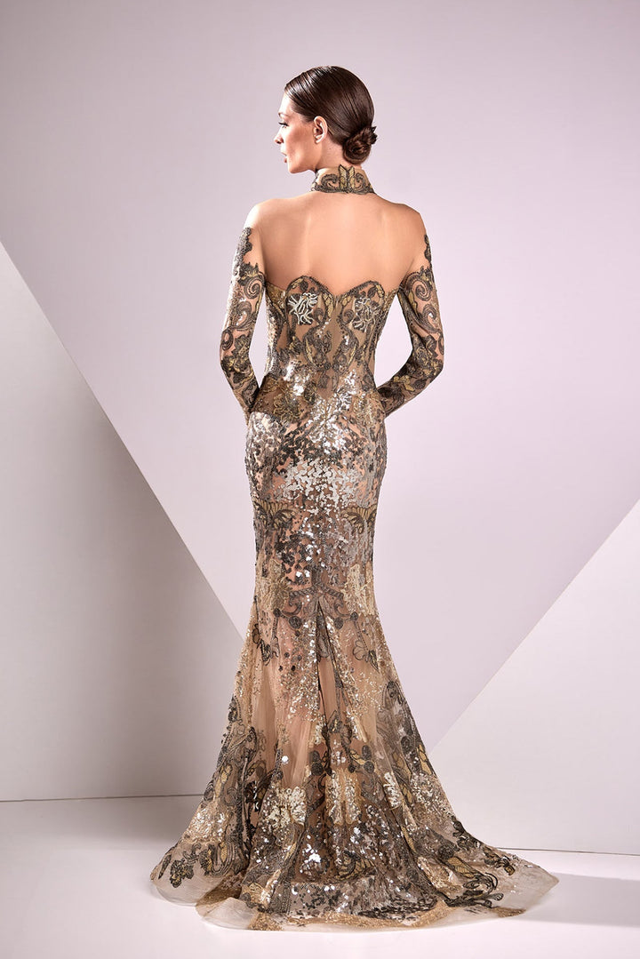 Edward Arsouni Couture 920 Dress - FOSTANI.com
