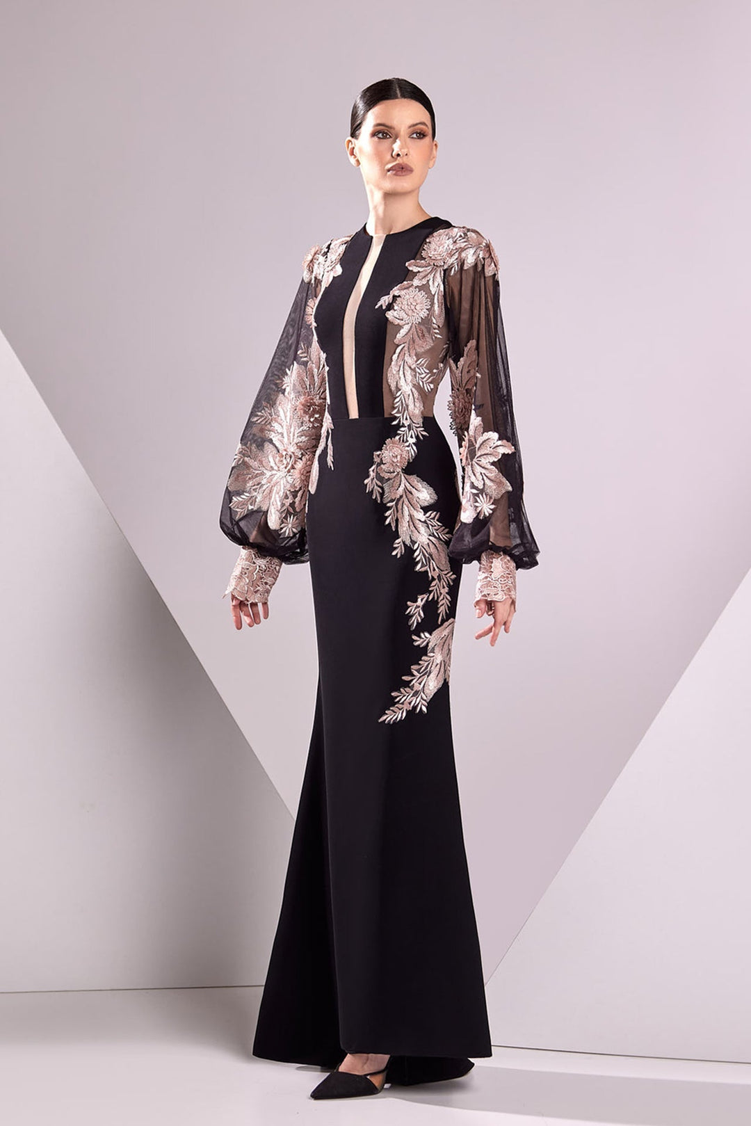 Edward Arsouni Couture 930 Dress - FOSTANI.com