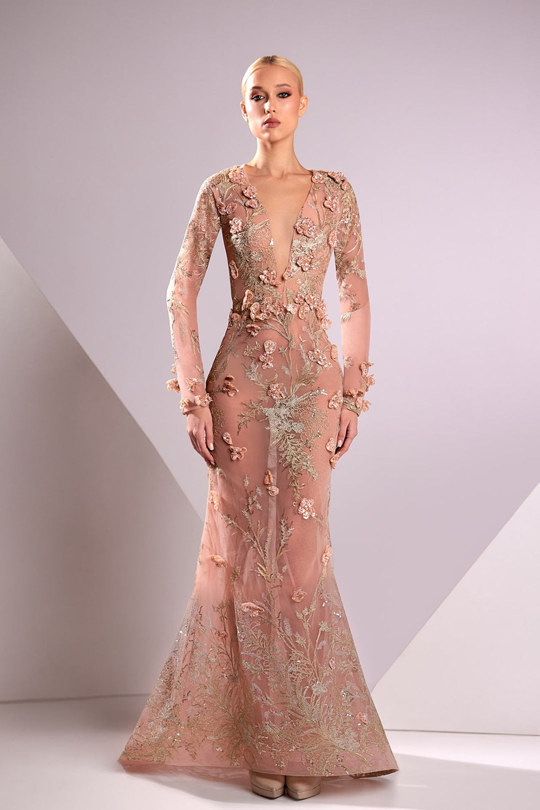 Edward Arsouni Couture 935 Dress - FOSTANI.com