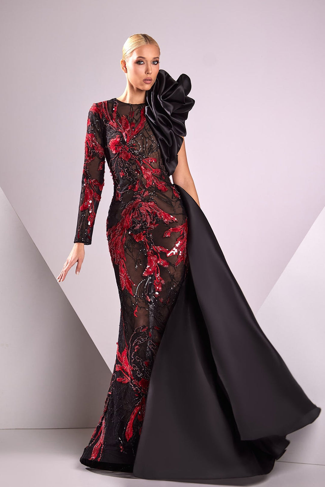 Edward Arsouni Couture 939 Dress - FOSTANI.com