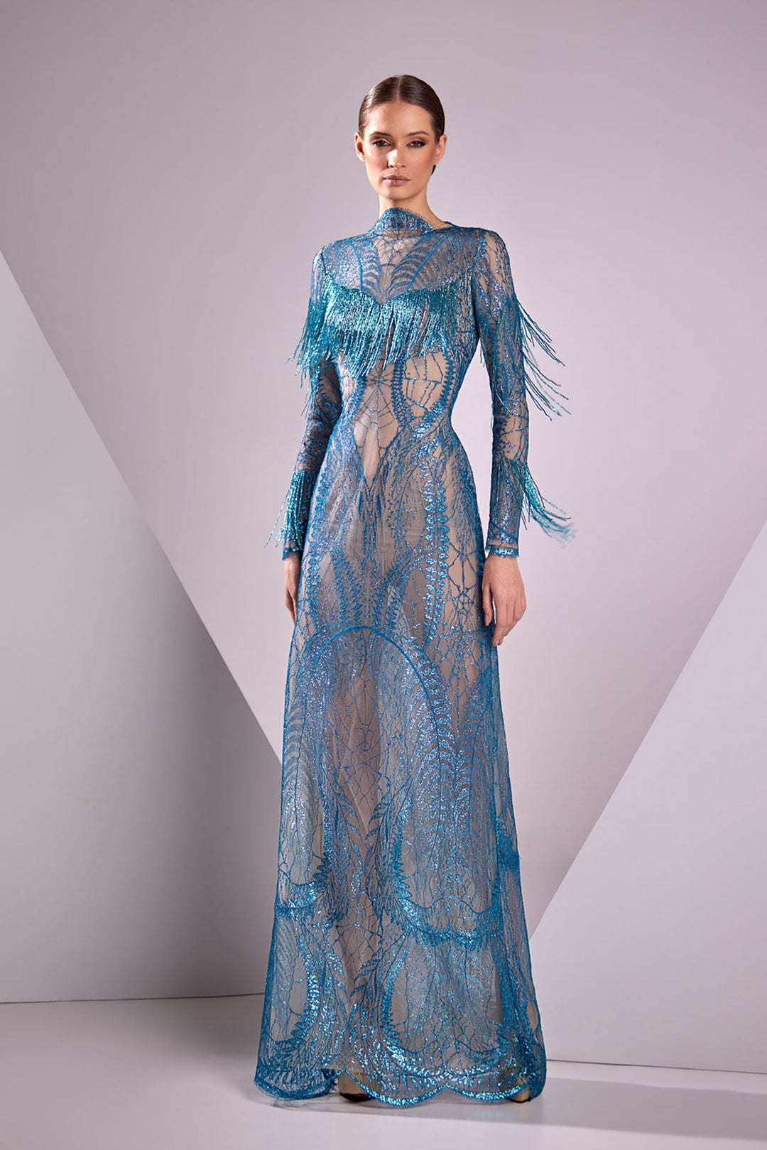 Edward Arsouni Couture 949 Dress - FOSTANI.com