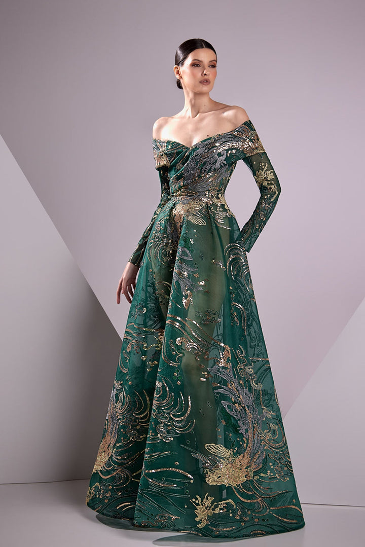 Edward Arsouni Couture 957 Dress - FOSTANI.com