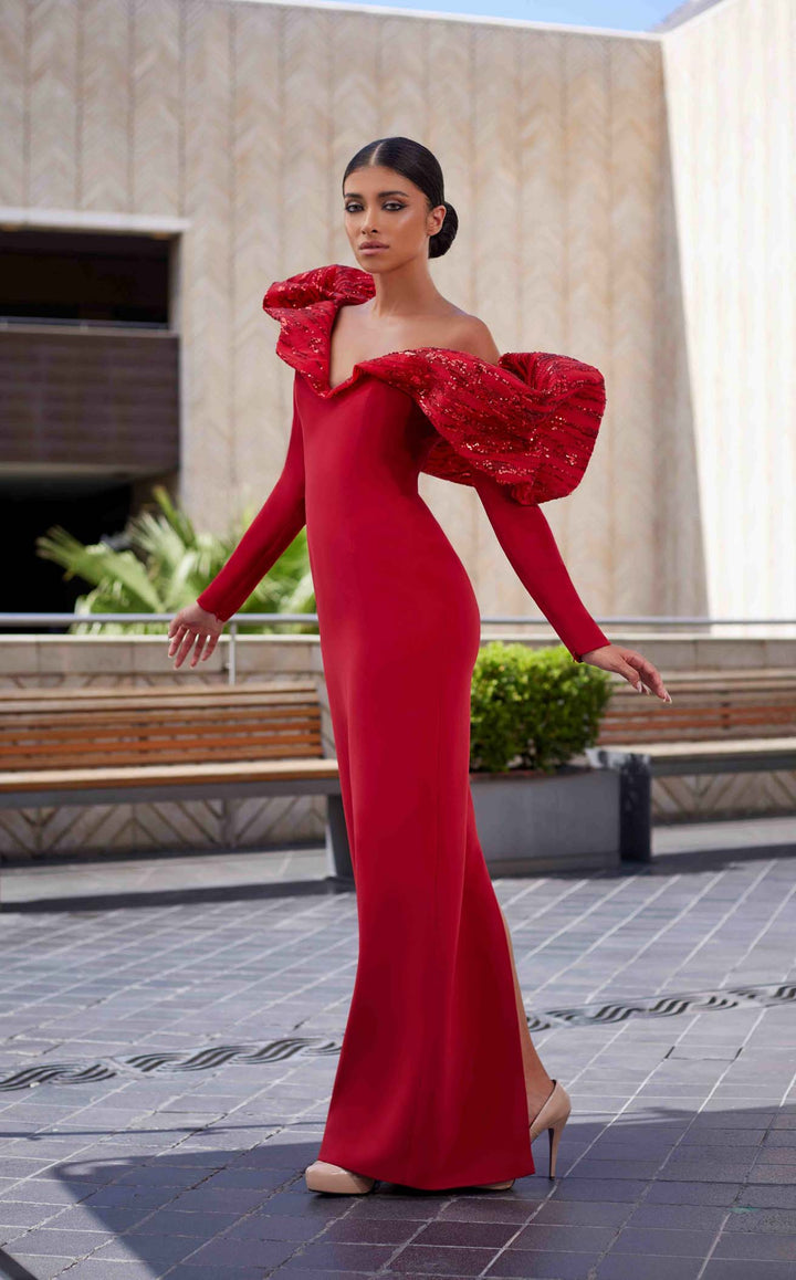 Edward Arsouni Couture 971 Dress - FOSTANI.com