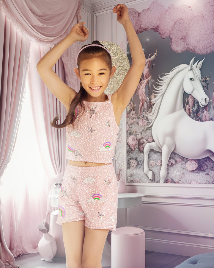 ALETA KIDS1018 DRESS - FOSTANI