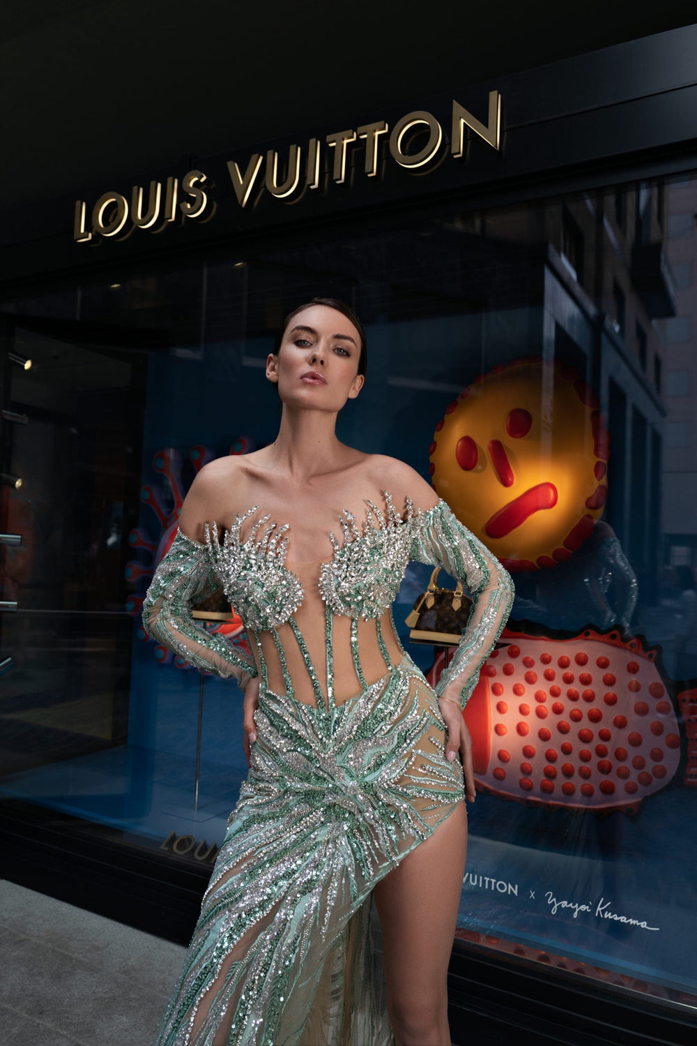 Chvmpayne CH310 Dress - FOSTANI.com