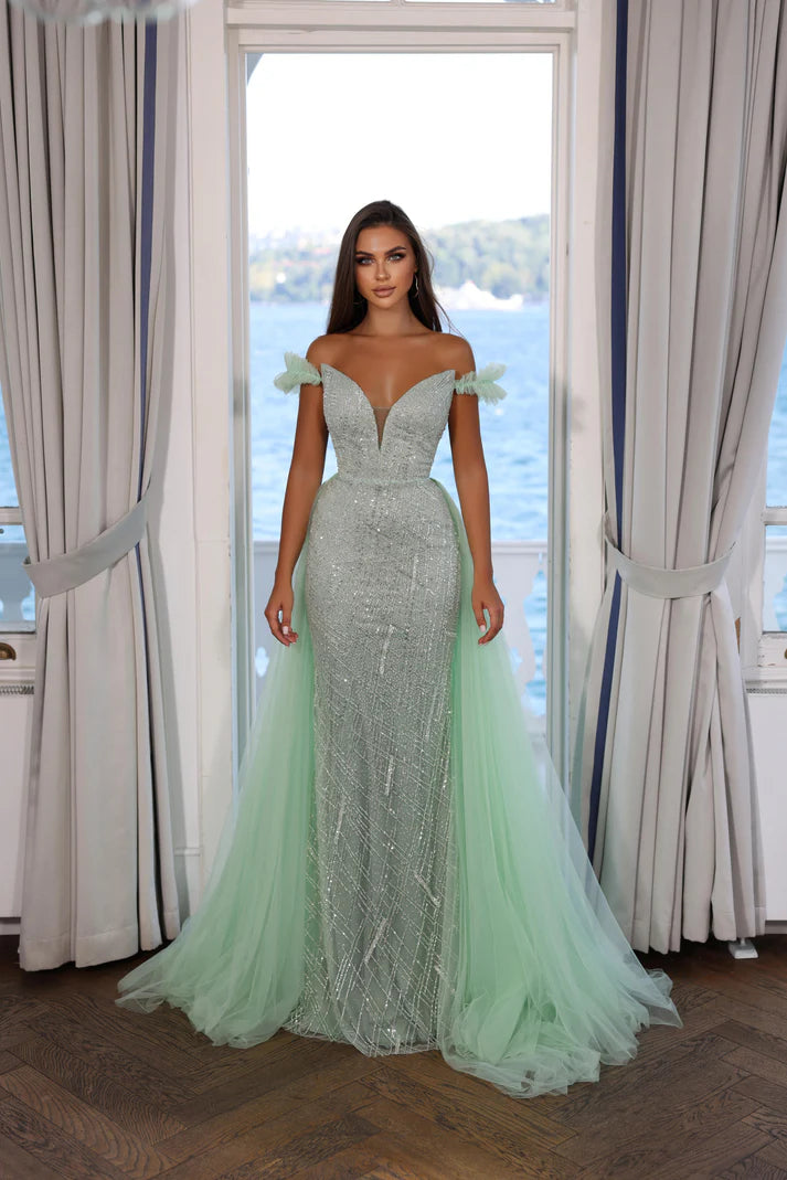 MODESSA COUTURE M20346 DRESS - FOSTANI.com