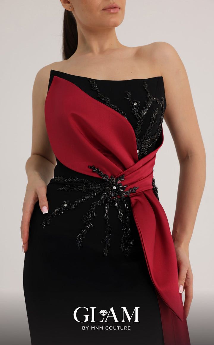 MNM Couture O07861 Sleeveless Mermaid Couture Dress