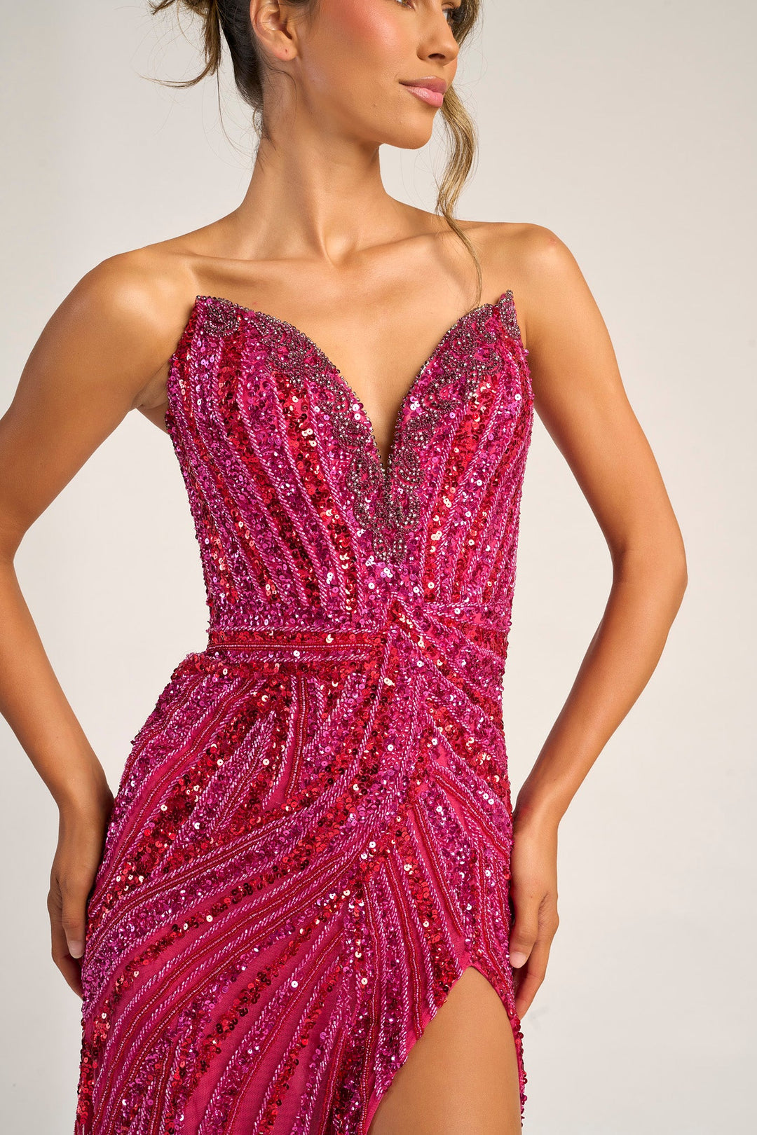 Portia and Scarlett PS26418C DRESS - FOSTANI.com