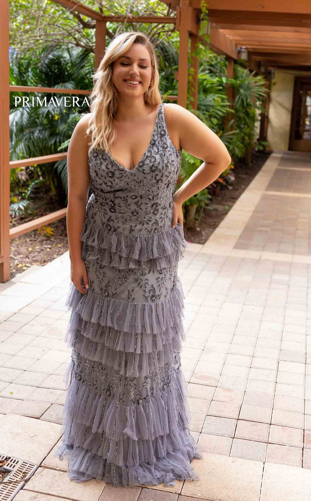 Primavera  14052  Dress - FOSTANI.com