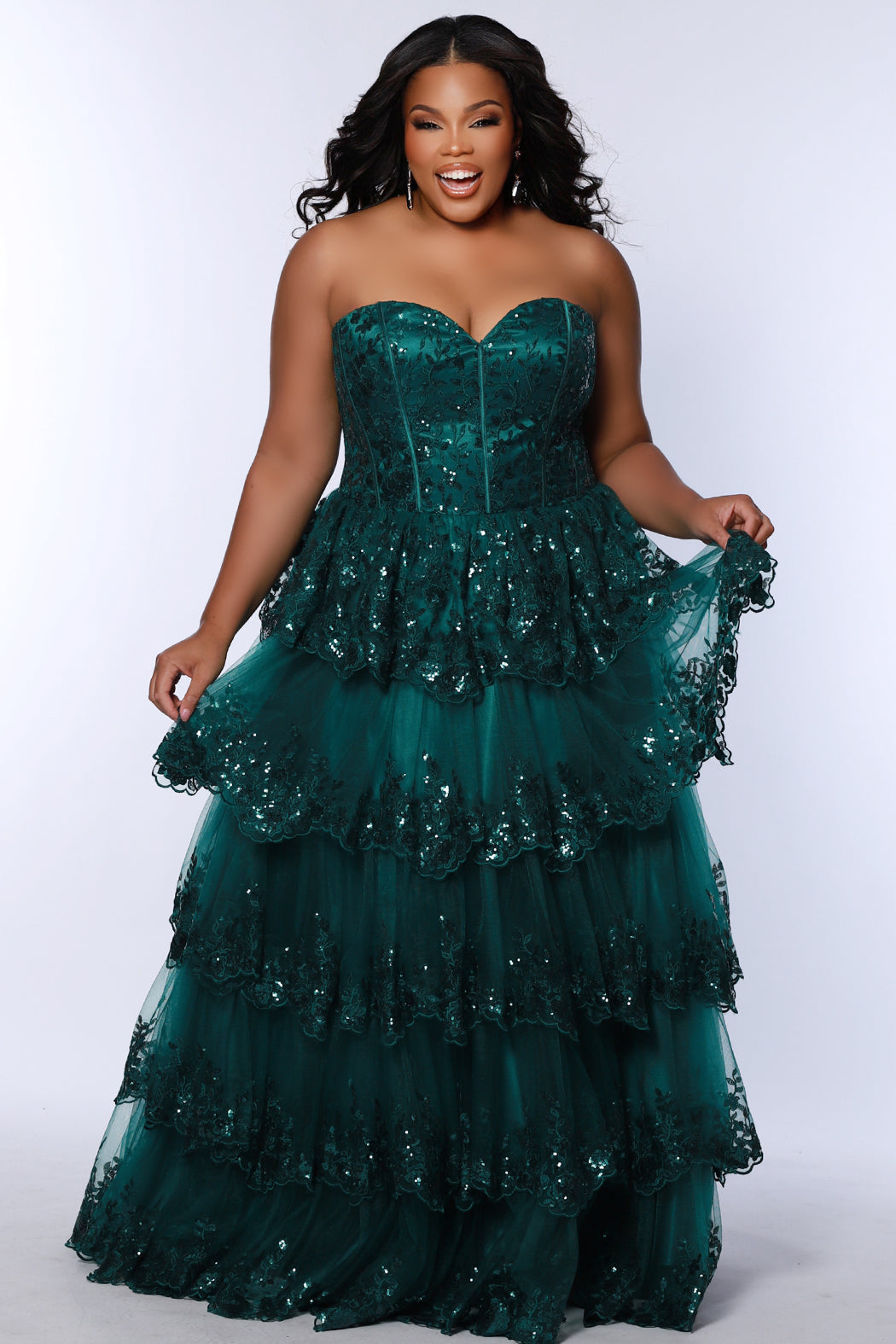 Sydney's Closet sc7398 Dress - FOSTANI.com