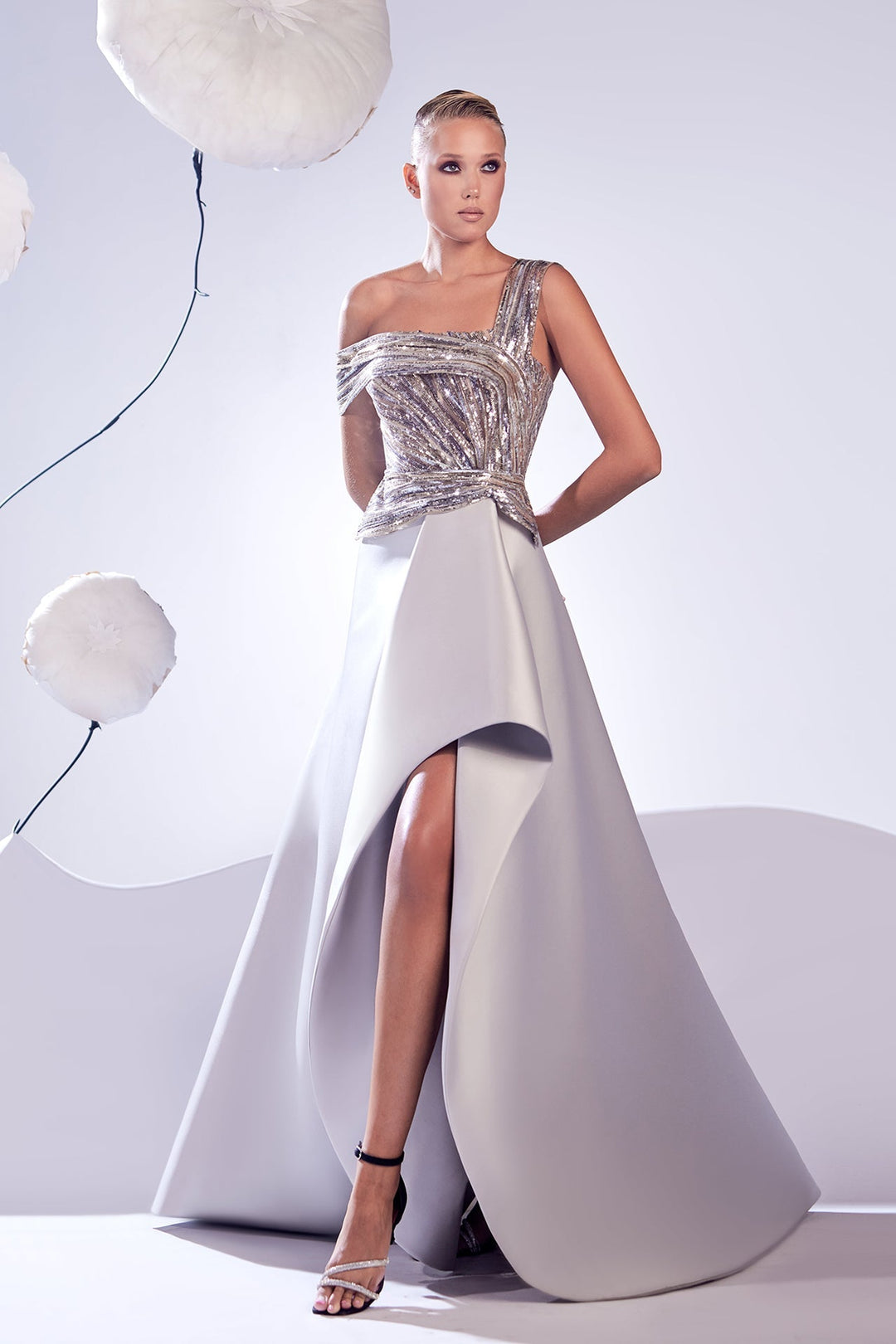 Edward Arsouni Couture 860 Dress - FOSTANI.com