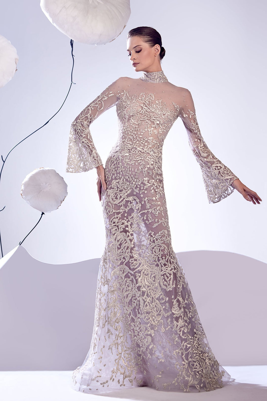 Edward Arsouni Couture 862 Dress - FOSTANI.com