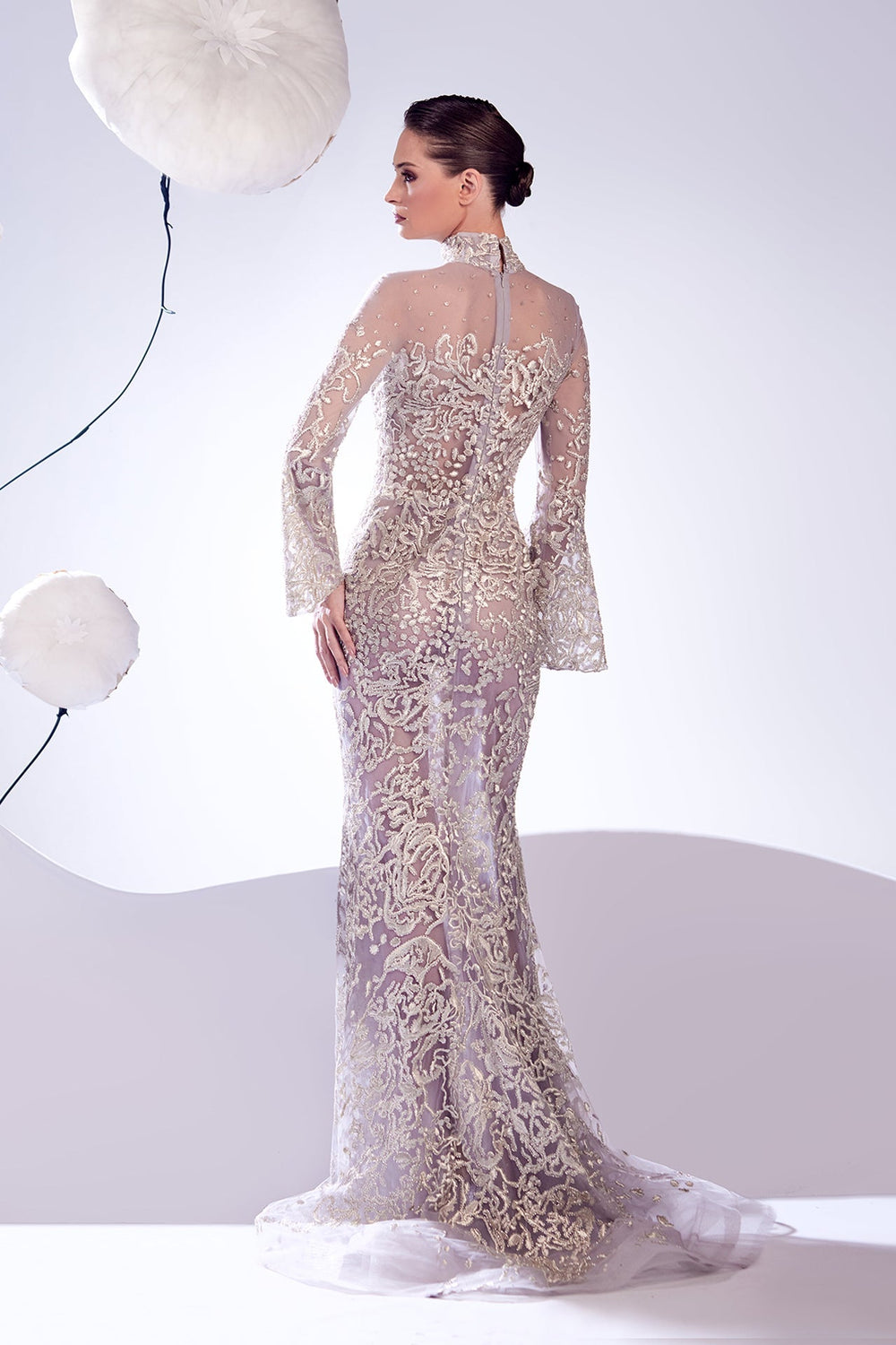 Edward Arsouni Couture 862 Dress - FOSTANI.com
