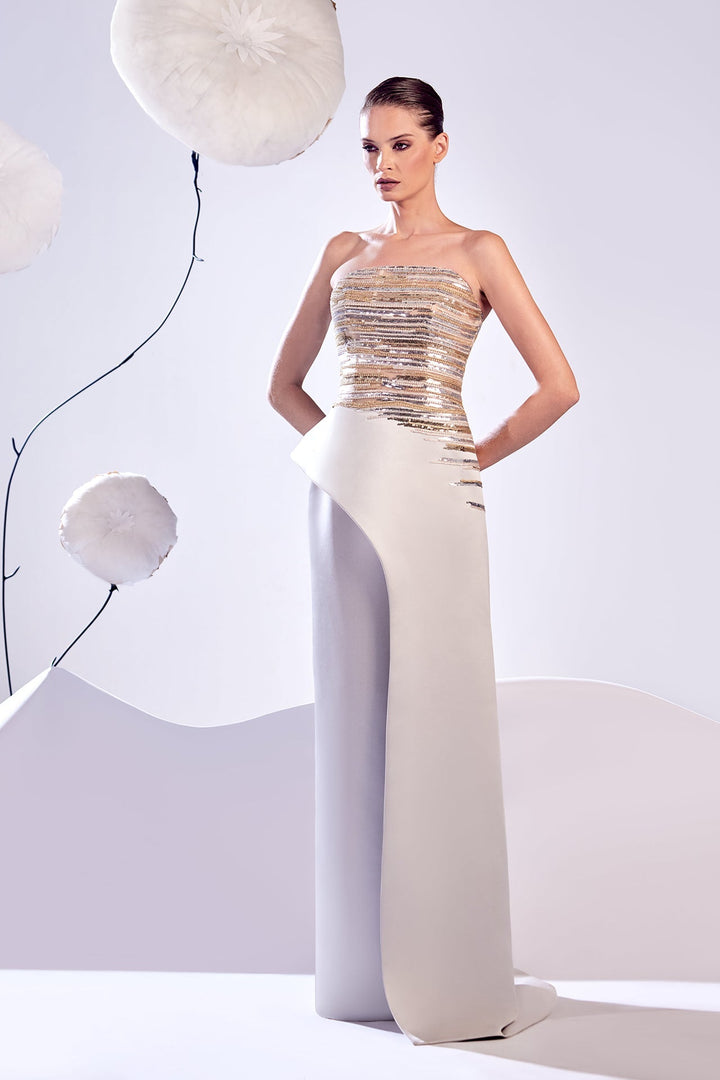 Edward Arsouni Couture 864 Dress - FOSTANI.com