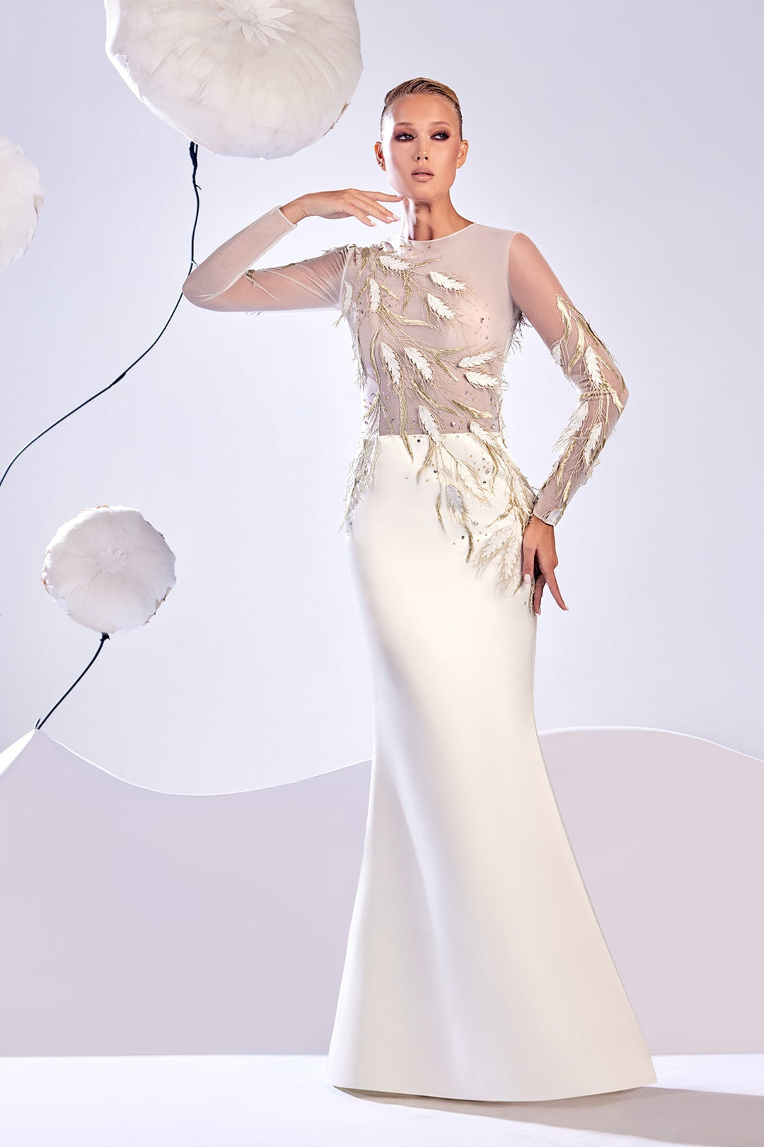 Edward Arsouni Couture 867 Dress - FOSTANI.com