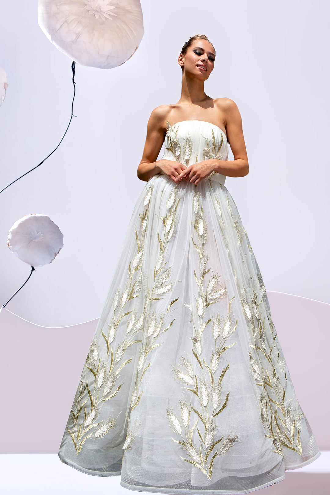 Edward Arsouni Couture 868 Dress - FOSTANI.com