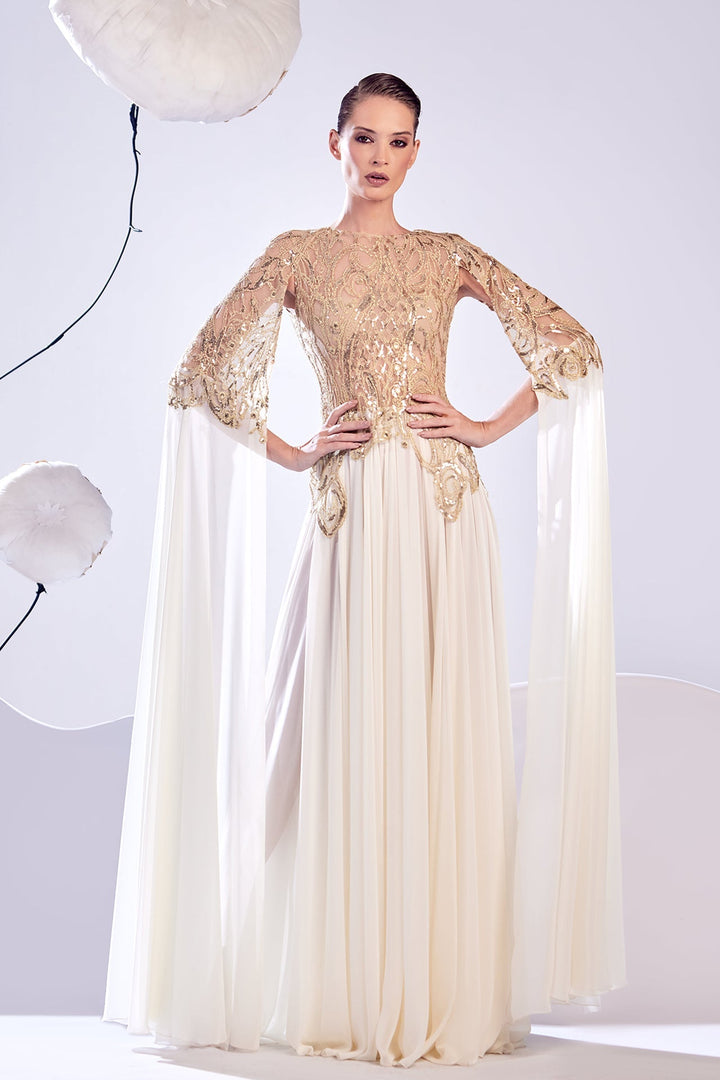 Edward Arsouni Couture 869 Dress - FOSTANI.com