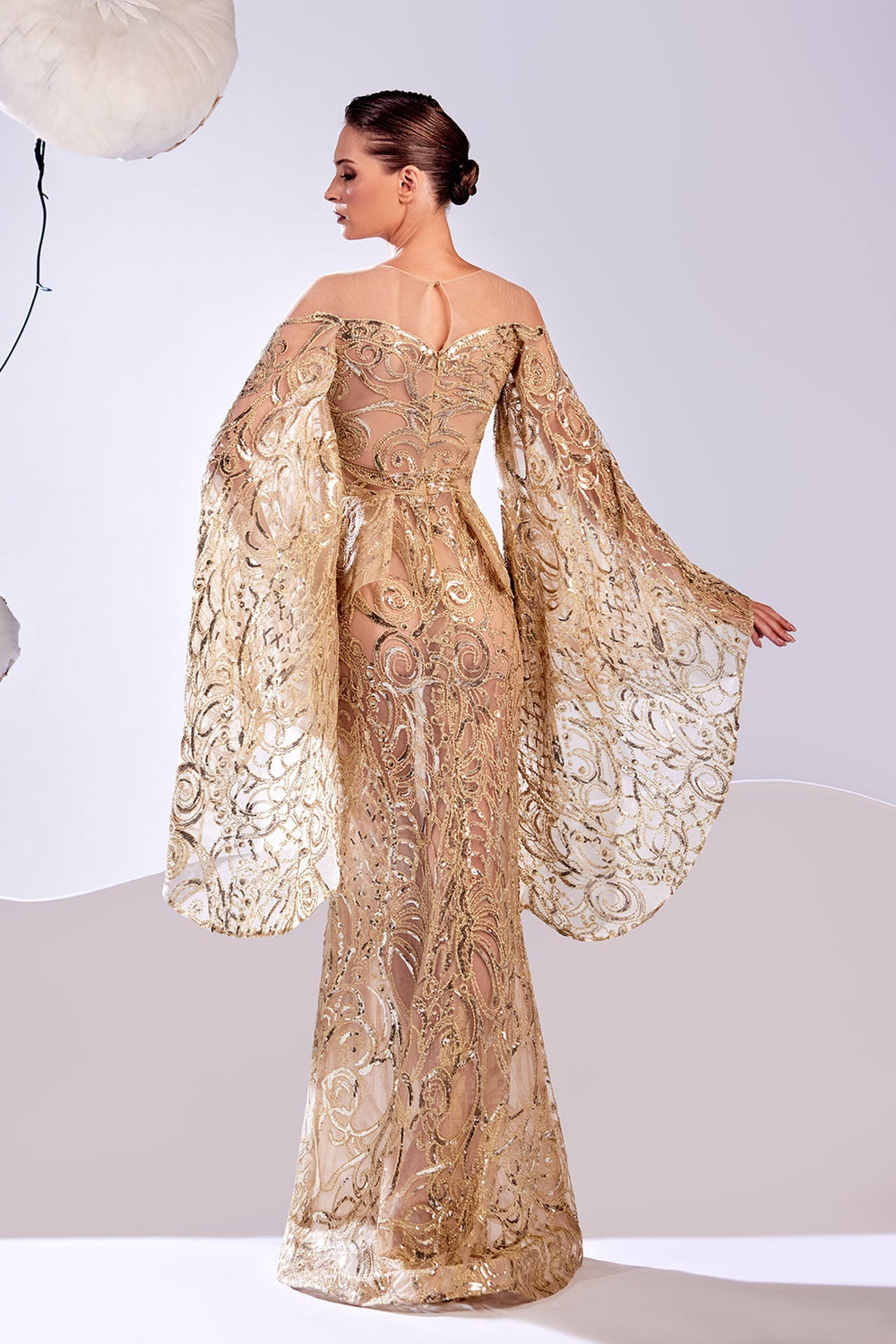Edward Arsouni Couture 870 Dress - FOSTANI.com