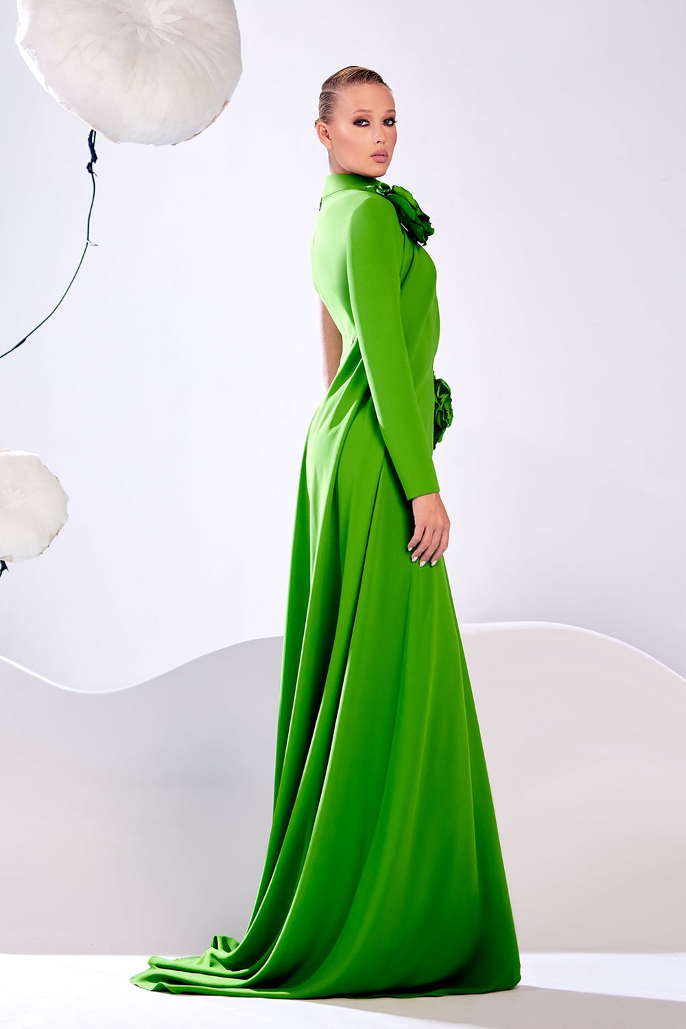 Edward Arsouni Couture 874 Dress - FOSTANI.com