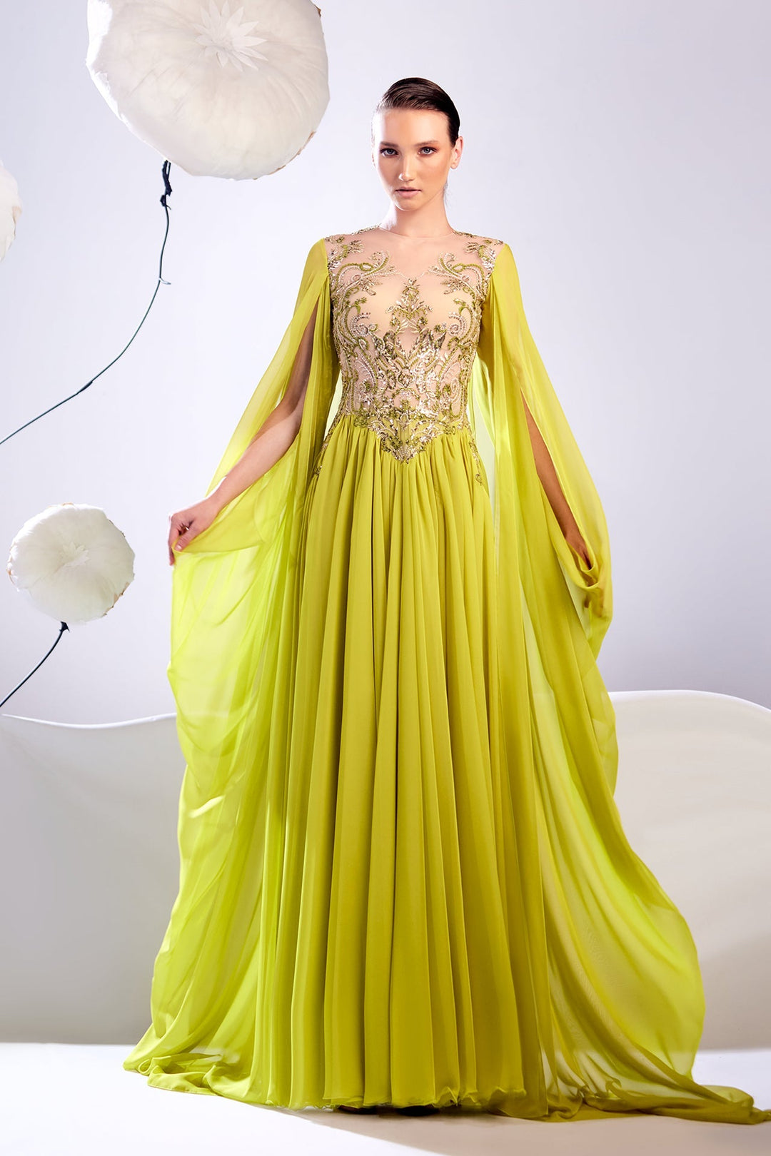 Edward Arsouni Couture 878 Dress - FOSTANI.com