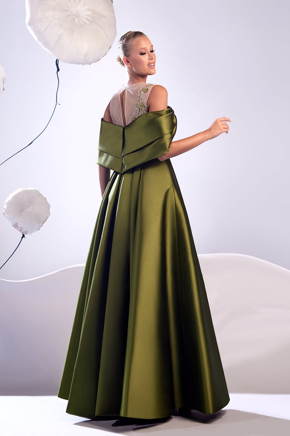 Edward Arsouni Couture 879 Dress - FOSTANI.com