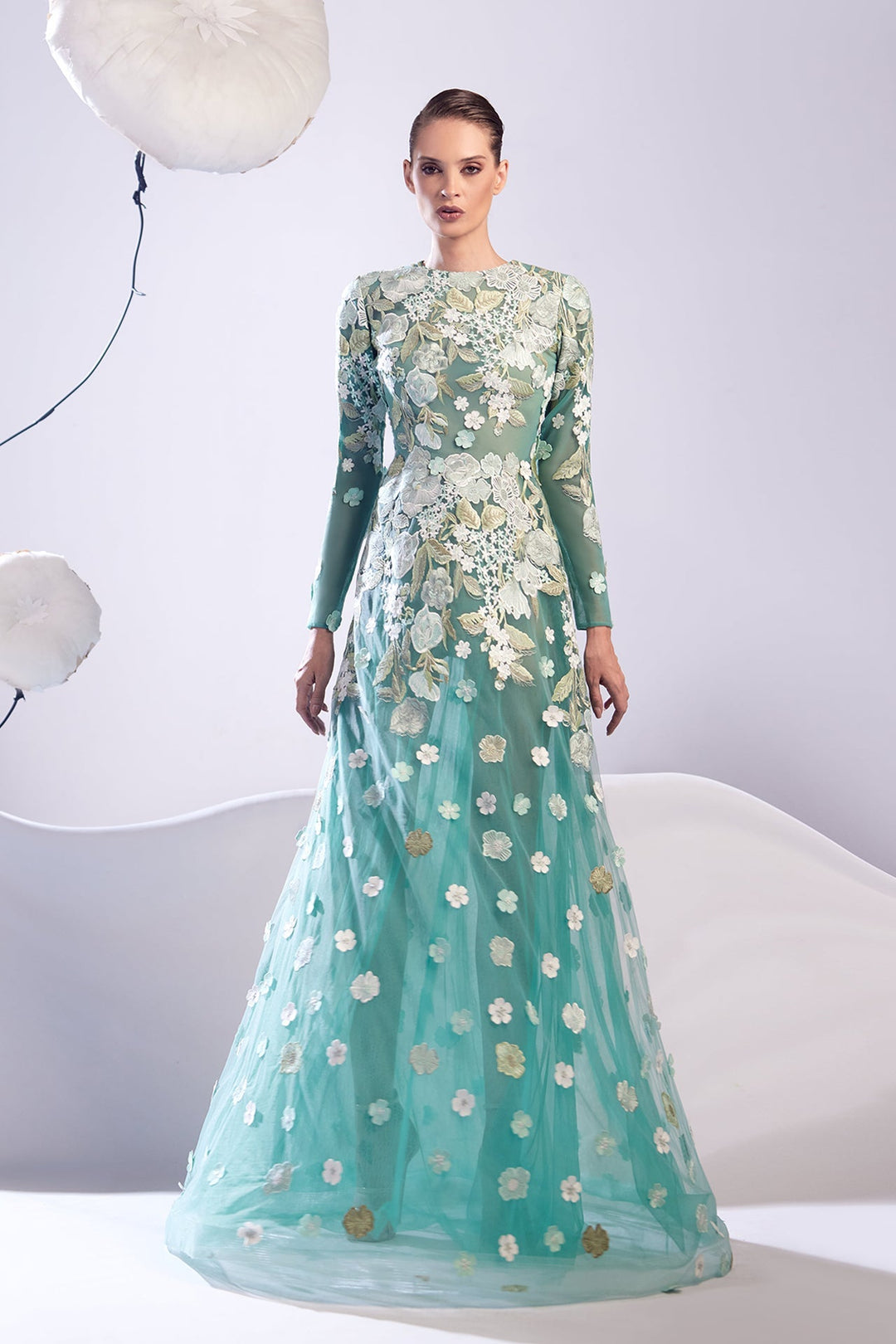Edward Arsouni Couture 881 Dress - FOSTANI.com