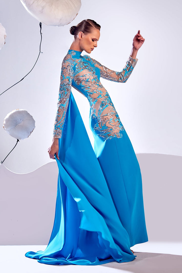 Edward Arsouni Couture 885 Dress - FOSTANI.com