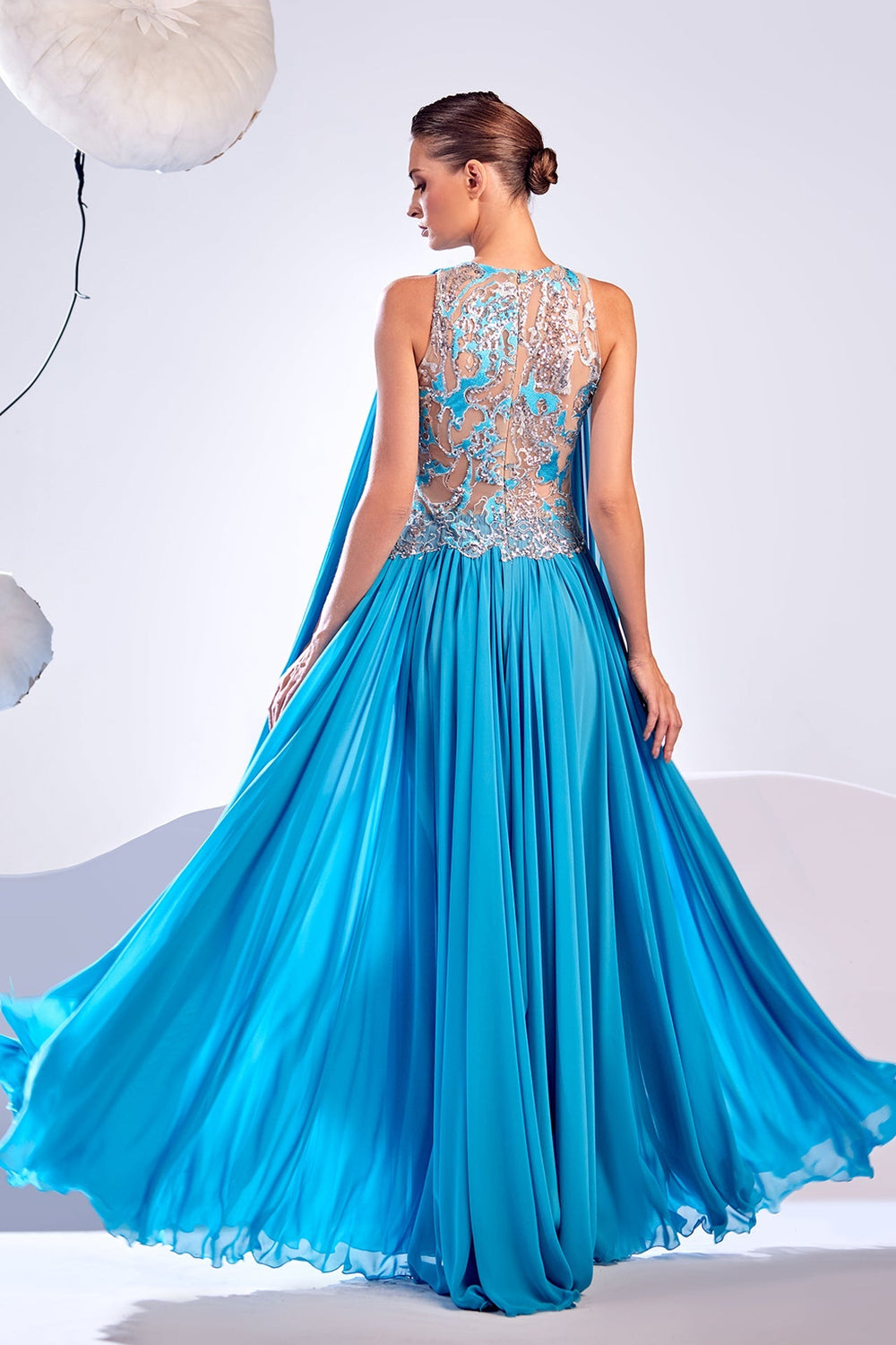 Edward Arsouni Couture 886 Dress - FOSTANI.com