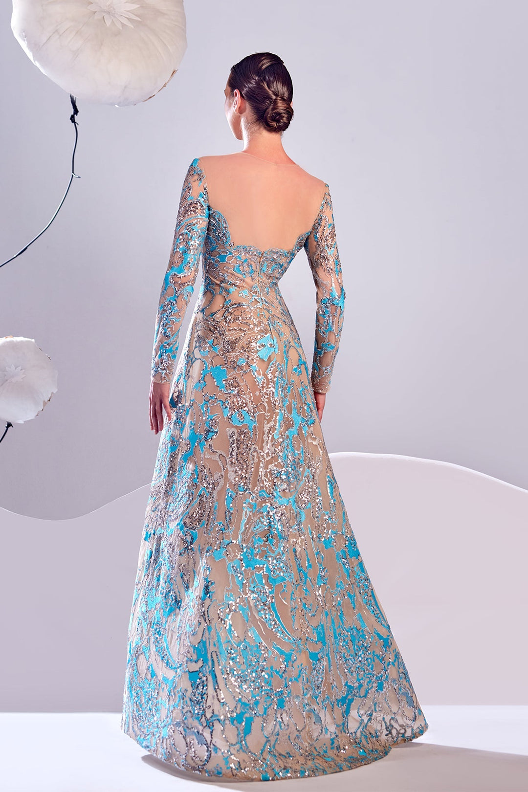 Edward Arsouni Couture 887 Dress - FOSTANI.com