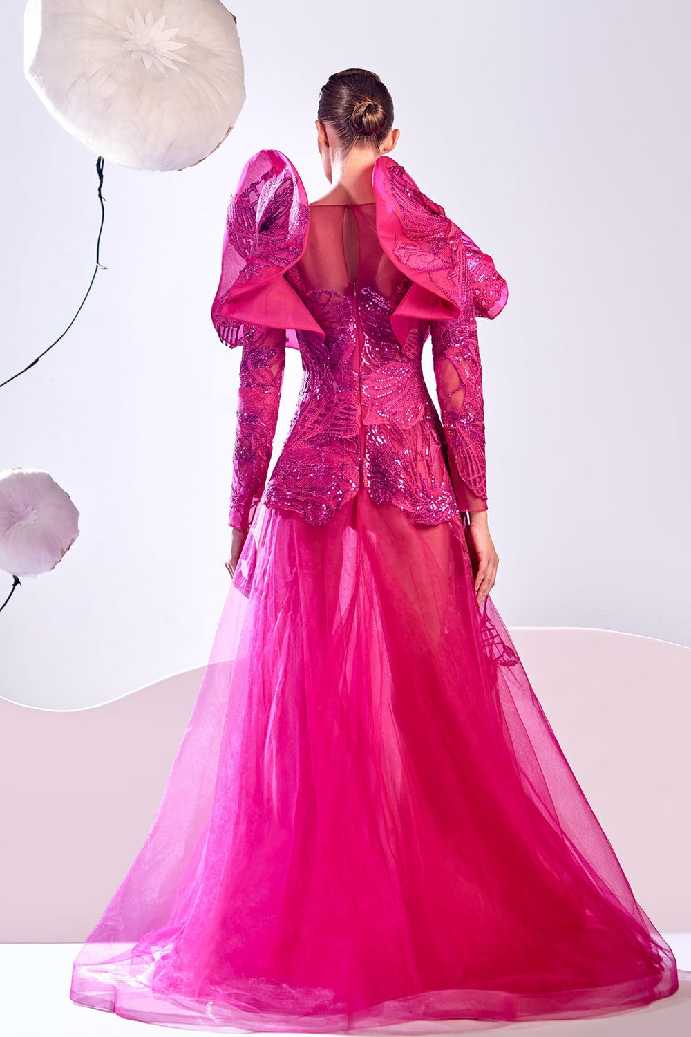 Edward Arsouni Couture 897 Dress - FOSTANI.com
