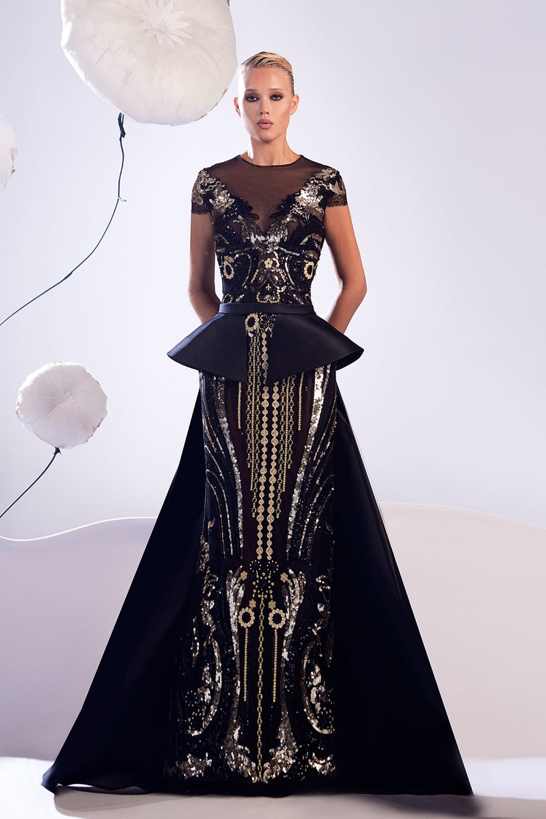 Edward Arsouni Couture 906 Dress - FOSTANI.com