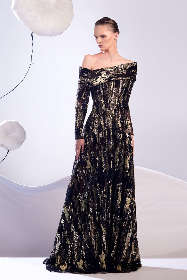 Edward Arsouni Couture 907 Dress - FOSTANI.com